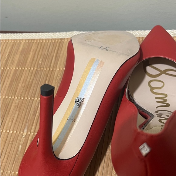 Sam Edelman Bold Red Heels size 6.5 - Picture 13 of 15